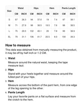 Women's  High Waist Casual Pants Straight Denim Jeans Vintage Trouser Sai Feel